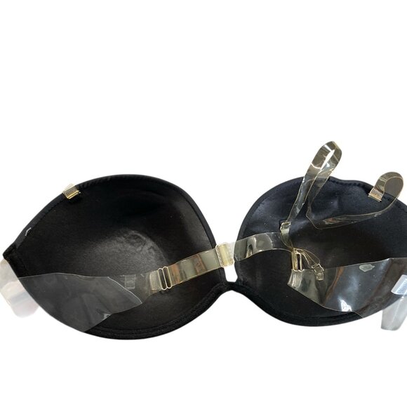 NWT, Angelina Wired & Padded Push-Up Bras w/Clear Convertible Straps , 4-pack - Picture 2 of 3